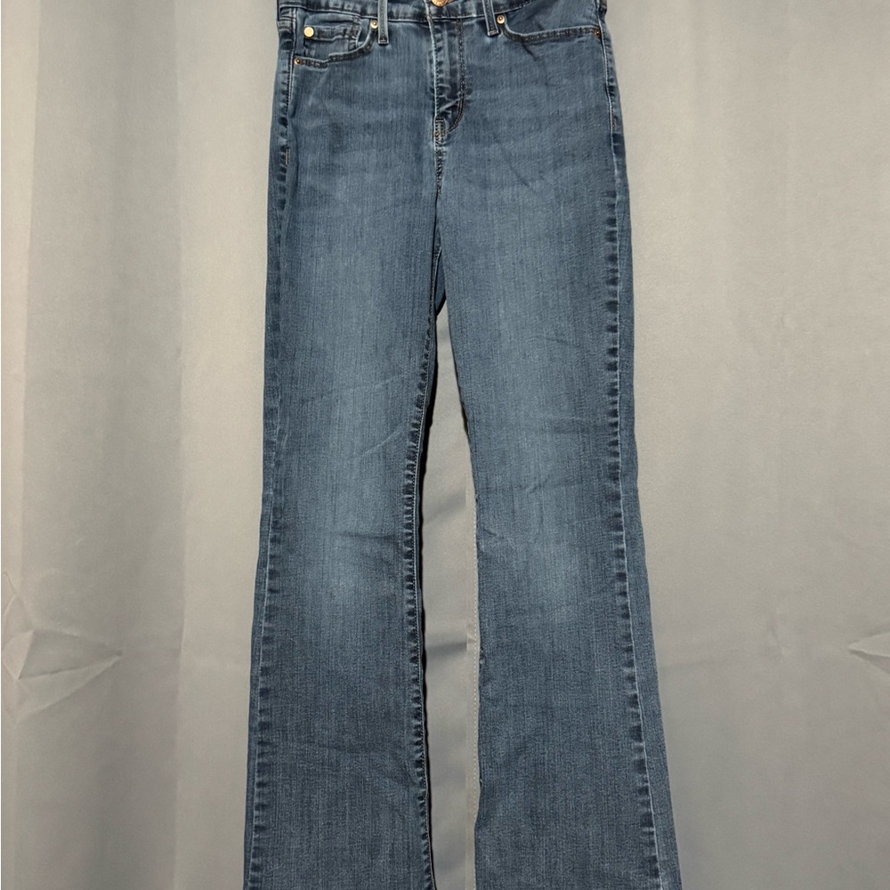 Levi's Blue Boot Cut Jeans Medium Wash